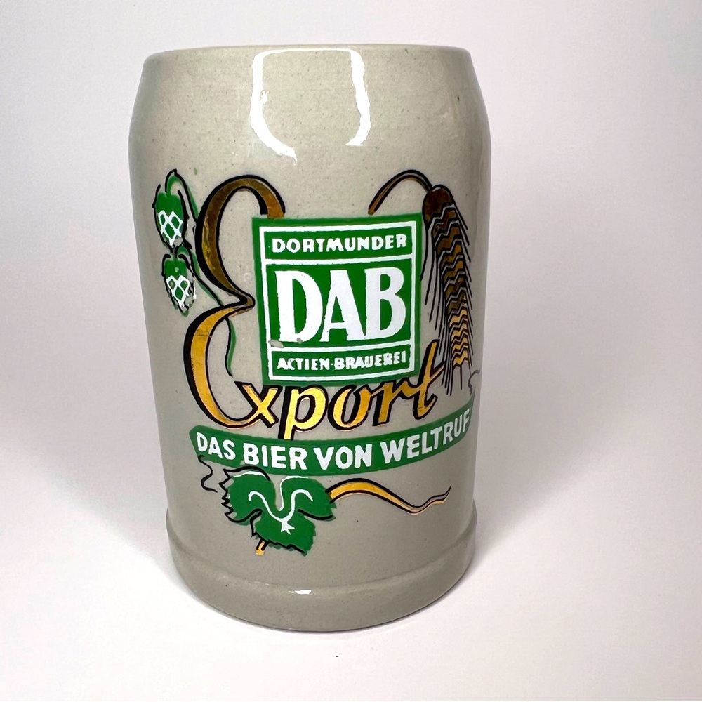 Vintage Made in Germany Small Dortmunder Dab Beer Stein 0.25L